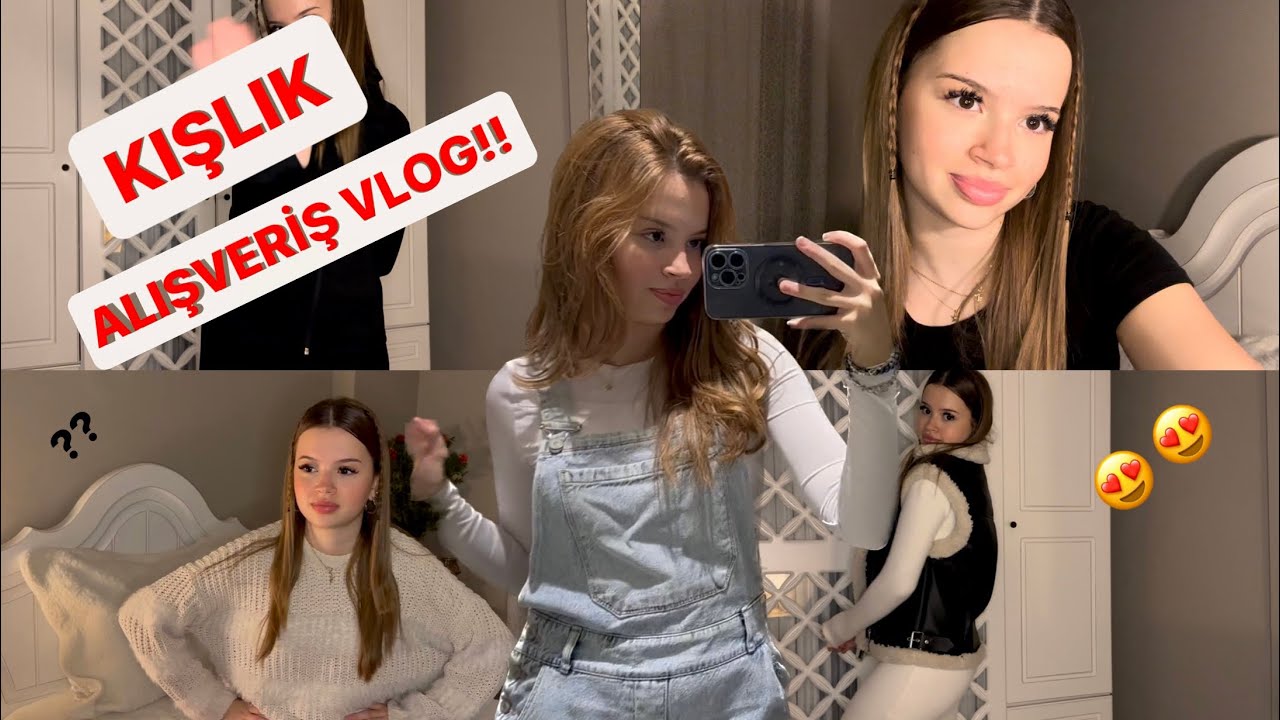 Kışlık Alışveriş Vlog-DENEMELİİ!!
