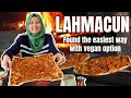 Lahmacun discover the easiest way to make at home  classic  vegan options