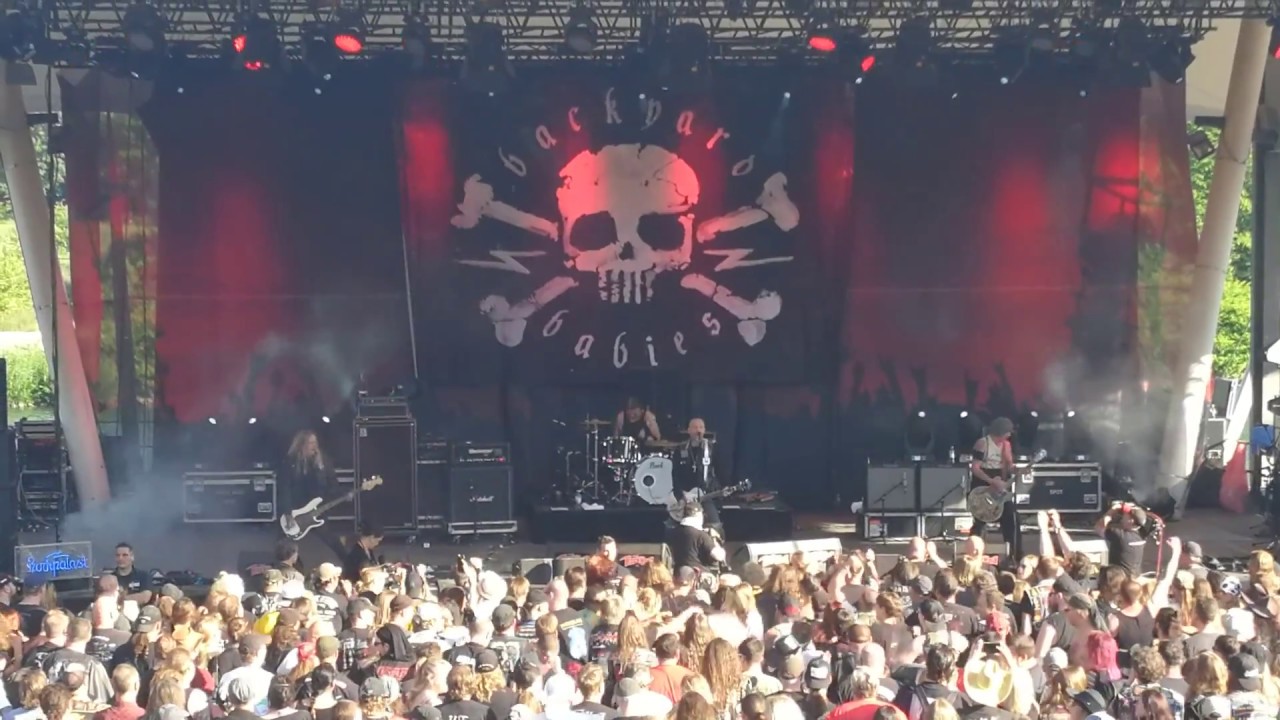 Backyard Babies Abandon Rock Hard Festival 2018 Youtube