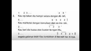 Mazmur HR Tritunggal Mahakudus - Tahun C, 12 Juni 2022, do = C