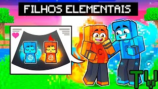 OS ELEMENTAIS TIVERAM BEBÊS NO MINECRAFT