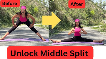 Learn Middle Split in just one month 😍. Achieve Full Leg Flexibility Fast ✅. #kavyakevlog