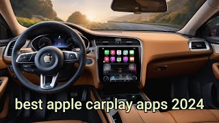 best apple carplay apps 2024