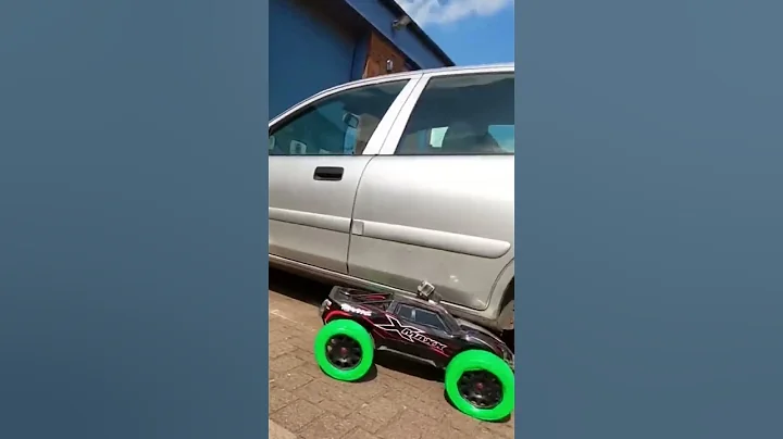 Duct tape Rc car tired