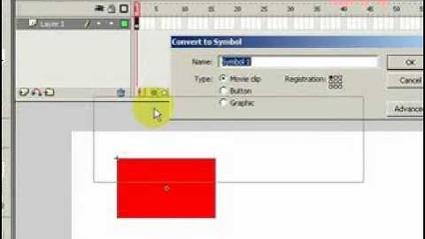 Flash Button with Rollover Effect