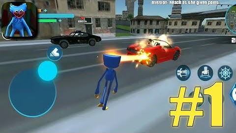 Poppy Rope Game - Walkthrough Gameplay Part 1 for Android, ISO