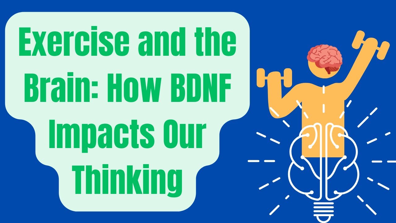Exercise and the Brain: How BDNF Impacts Our Thinking - YouTube