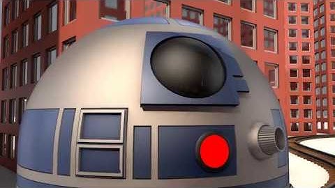 Cinema 4d R2D2 Serie 02