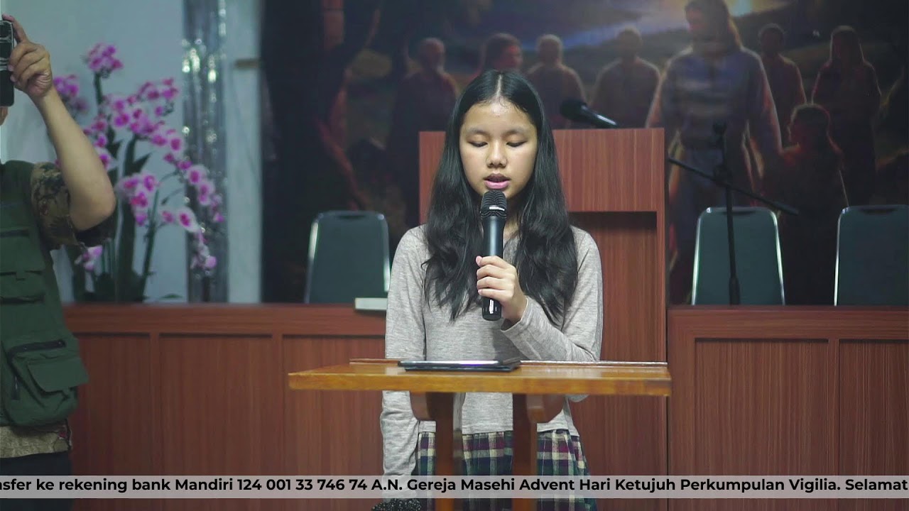 Ibadah Buka Sabat Retreat Vigilia at Jemaat Kertajaya