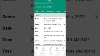 India vs Australia 3rd ODI Match live score Card |. #sahiba #song #indiasquad #india #australia 2025