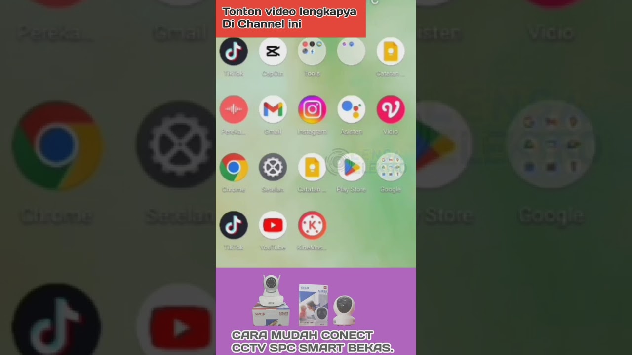 Cara memperbaiki cctv spc smart