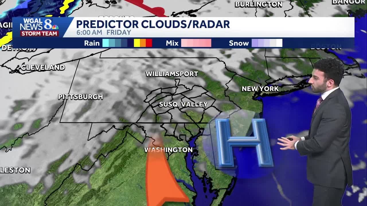 Diminishing winds this evening, increasing clouds later tonight - YouTube