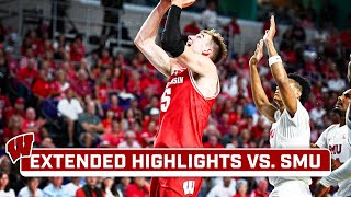 SMU vs. Wisconsin | Highlights | Big Ten Men's Basketball | Nov. 22, 2023