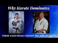 Why karate dominates