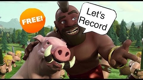 How to Record Clash of Clans for Free (iOS) 2015