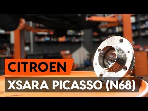 How to change rear wheel bearing on CITROEN XSARA PICASSO (N68) [TUTORIAL AUTODOC]