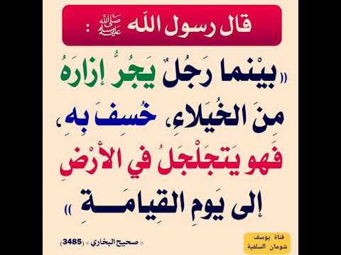 تتكب ر وأنت من نطفة من ماء مهين