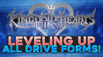 Kingdom Hearts HD 1.5 + 2.5 (PS4) - KH2FM - Easy Drive Forms Level Up Guide!