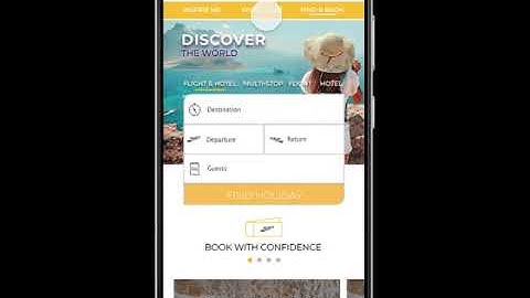 Website Prototype Video Demo - Mobile Version
