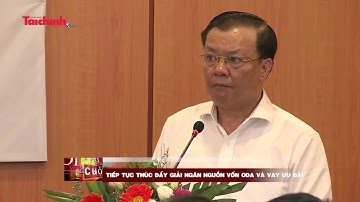 Tiếp tục thúc đẩy giải ngân nguồn vốn ODA và vay ưu đãi