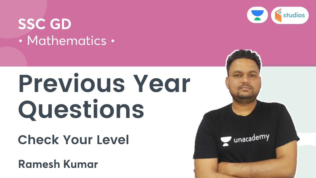 V Ramesh Ssc SSC GD Previous Year Paper | Part-26 | Check Your Level | Target SSC GD ...