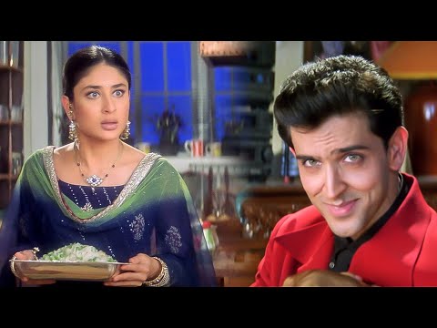 Aapko Mujhse Ankhiyaan Ladani Hai Kya | Best Romantic Scene | Hrithik Roshan | Kareena Kapoor