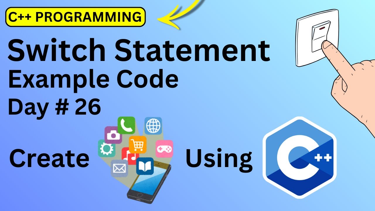Switch Statement in C++ (Urdu/Hindi) || Example Code - YouTube