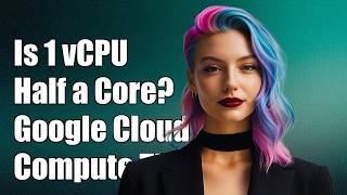 Is 1 vCPU on Google Compute Engine basically half of 1 physical CPU core?