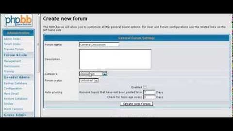 Options To Configure On A PHPBB Forum Site- Part 3