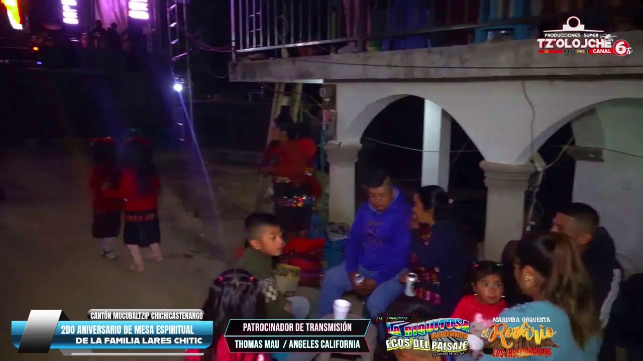 EN VIVO DESDE CANTÓN MUCULBALTZIP CHICHICASTENANGO