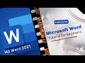 Microsoft Word Tutorial For Beginners Full Course In 1 Hour