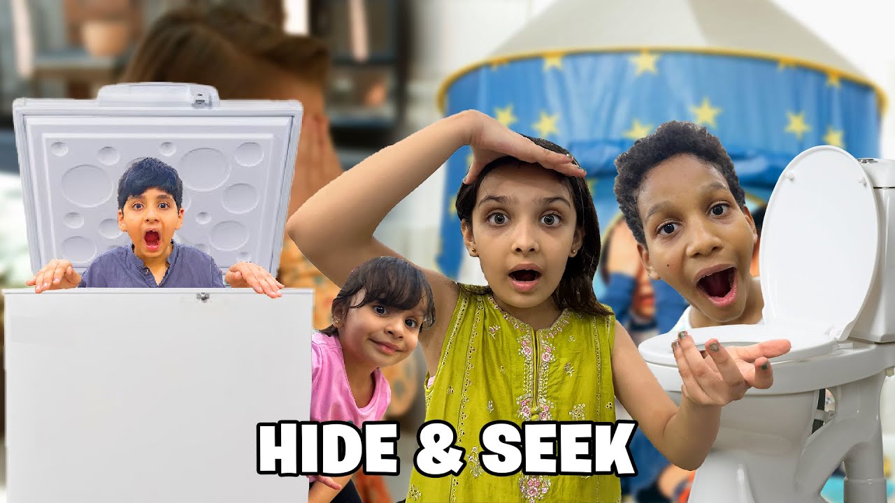 FUNNY HIDE & SEEK CHALLENGE || Can You Find Us? 😶‍🌫️ - YouTube