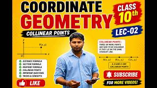 Coordinate Geometry Class 10 | Lec-02 Complete Concepts 🚀
