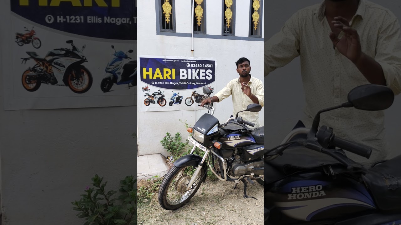 Low Budget Splendor 🔥 HARI BIKES MADURAI 