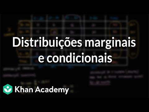 Vídeo: O que são marginais nas estatísticas?