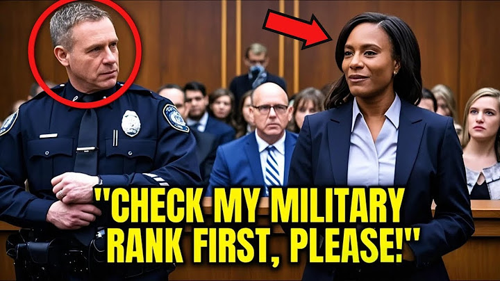 He Thought His Badge Made Him Untouchable — Until He Brought the Wrong Woman to Court