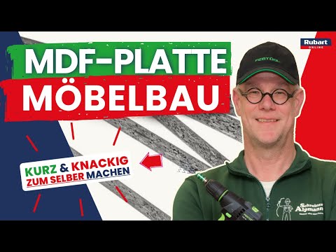 MDF Möbelbau leicht