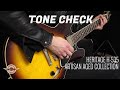 TONE CHECK: Heritage H-535 Semi Hollowbody Electric Guitar Demo | No Talking