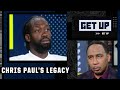 Stephen A. Smith and Patrick Beverley DEBATE Chris Paul's legacy and defensive ability 👀🍿 | Get Up