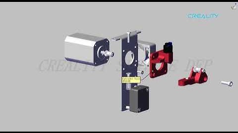 Service tutorial Ender 7 Extrusion kit replacement