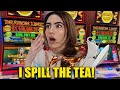 I Spill The Tea While Playing Slots in Vegas!