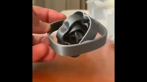 3D printed gyro spinner