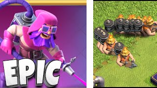 Epic Grand warden challenge x15 super miner #short | Clash Of Clans