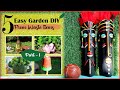 #wallputty 5 Amazing Garden DIYs from waste items (Part 1)  | Wall Putty Planter | Best out of waste