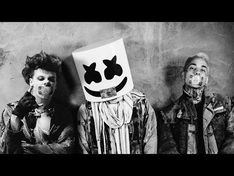 Marshmello X Yungblud X Blackbear Tongue Tied Official Music - my life is a party roblox music video youtube music