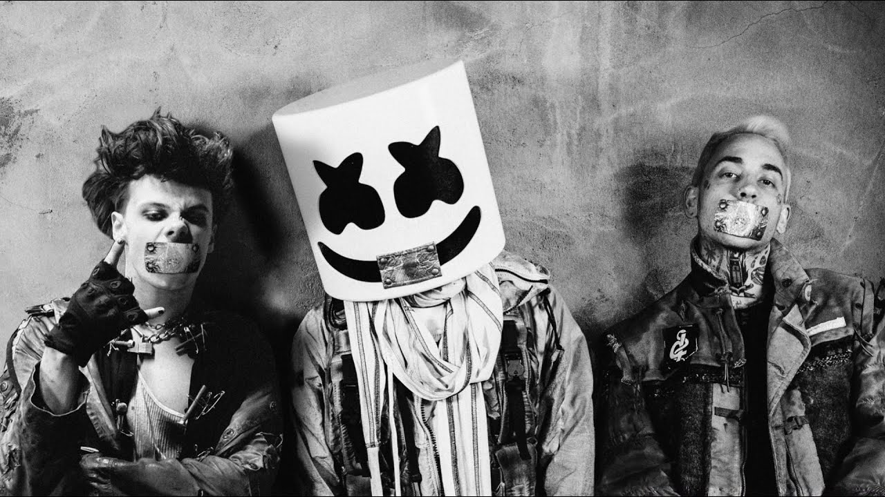 Yungblud Blackbear And Marshmello Ready To Ring In 2020 - marshmello silence roblox music codes songs ids 2019