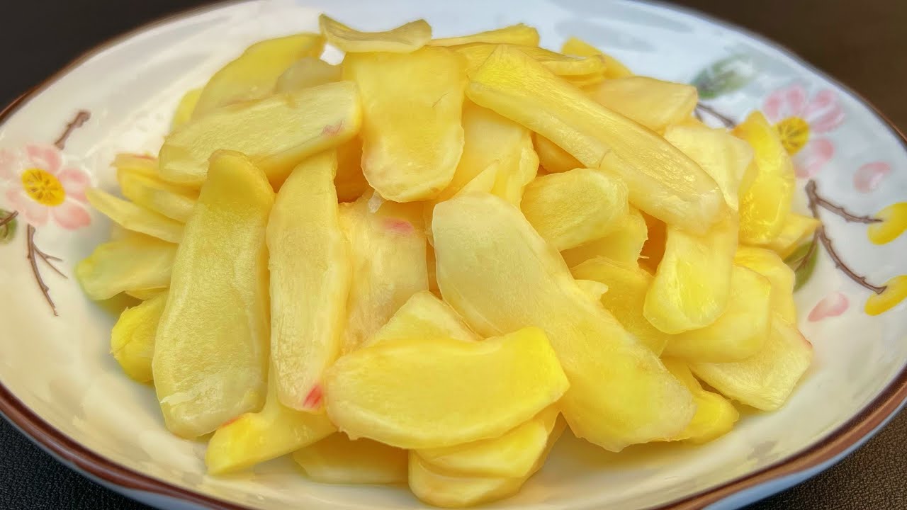 При мариновании имбиря большая ошибка использовать соль, чтобы убить воду.Сегодня я научу вас делать