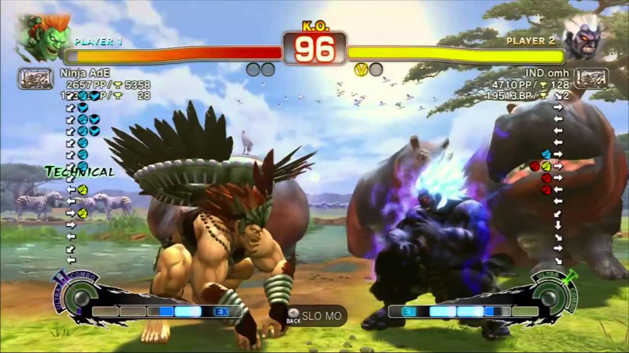 Ninja AdE (Blanka) vs IND omh (Oni) - 