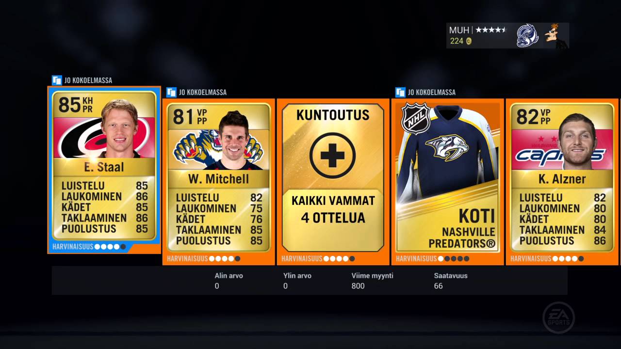 NHL™ 16 Avataan yksi erikoispakketti