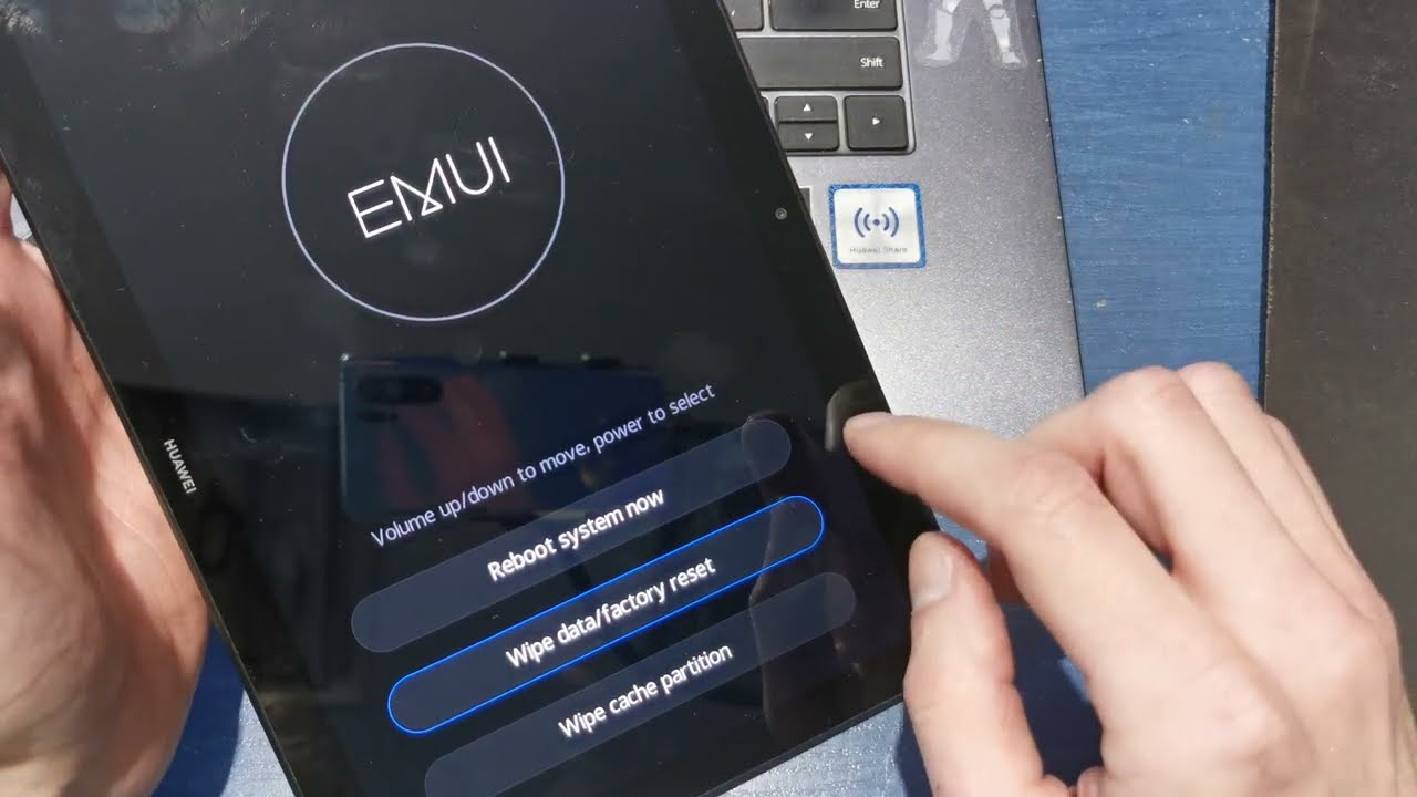 HUAWEI MediaPad T5 Mist Blue 10.1インチ 初期化 初期化後の再設定方法 MediaPad T5 10 LTE